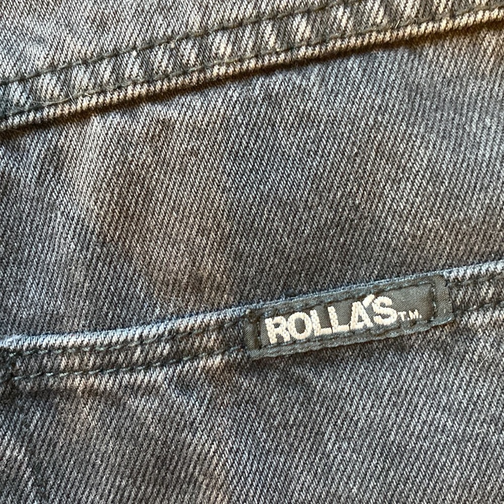 ROLLA'S High Rise Black Jeans - Picture 3 of 4